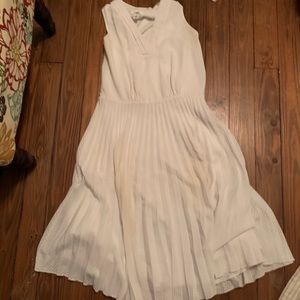 White comfy dress